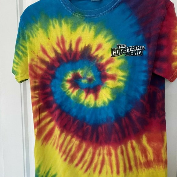 The Coastline Band Jim Quick Swamp Soul tie dye t-shirt size Small - Picture 3 of 8